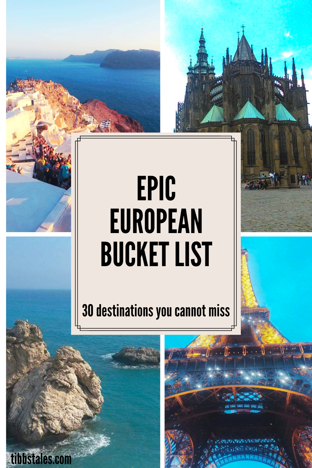 european travel bucket list